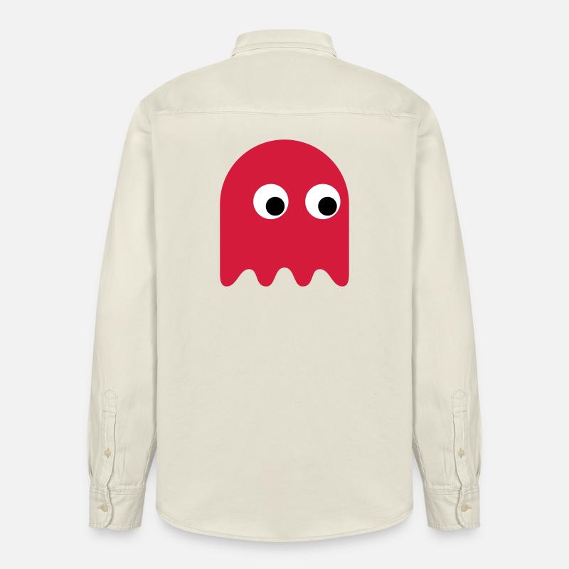 Game Classics Ghost - Relaxed Fit Unisex Organic Hemd von Stanley/Stella - Natur