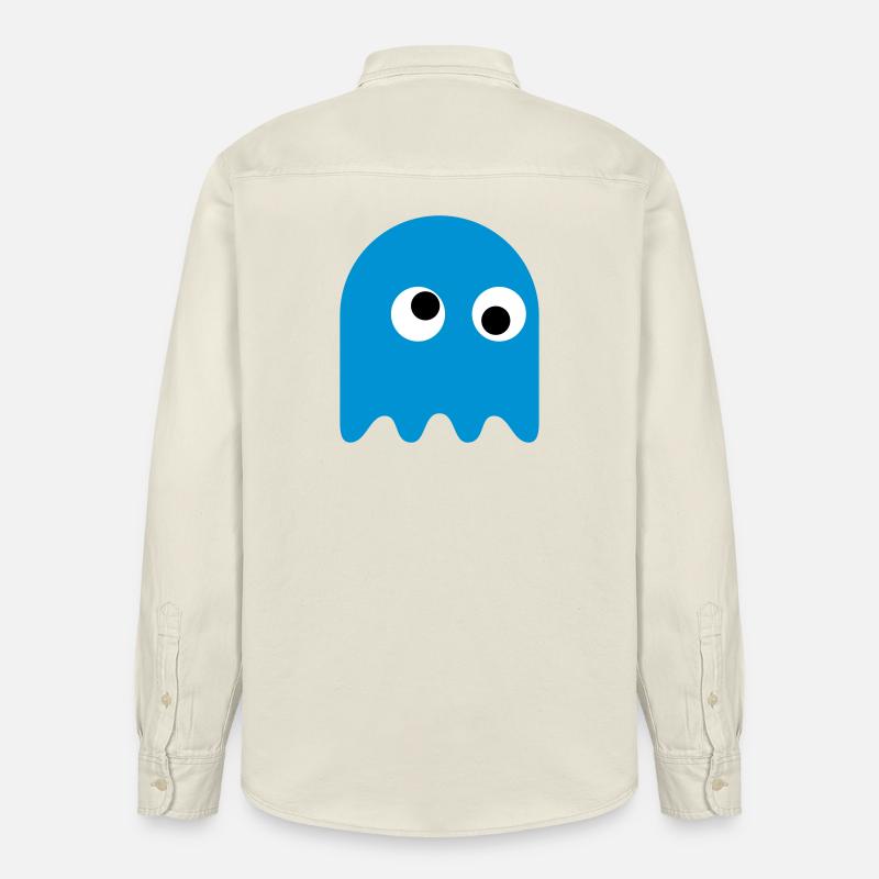 Game Classics Ghost - Relaxed Fit Unisex Organic Hemd von Stanley/Stella - Natur