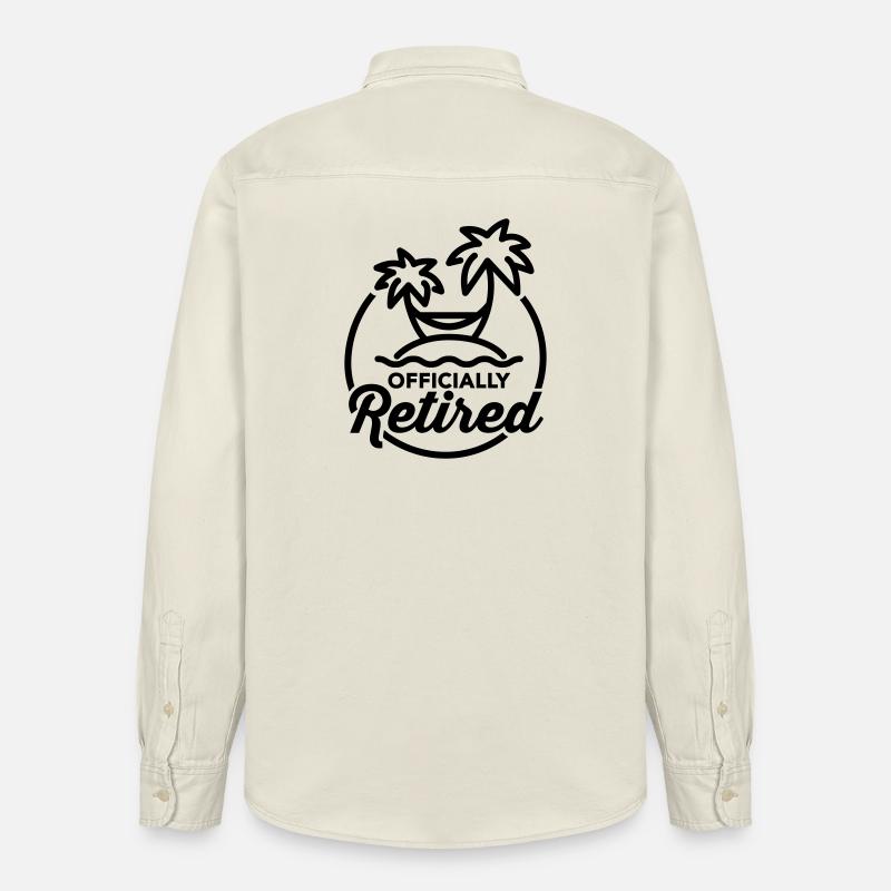 Officially retired - Relaxed Fit Unisex Organic Hemd von Stanley/Stella - Natur