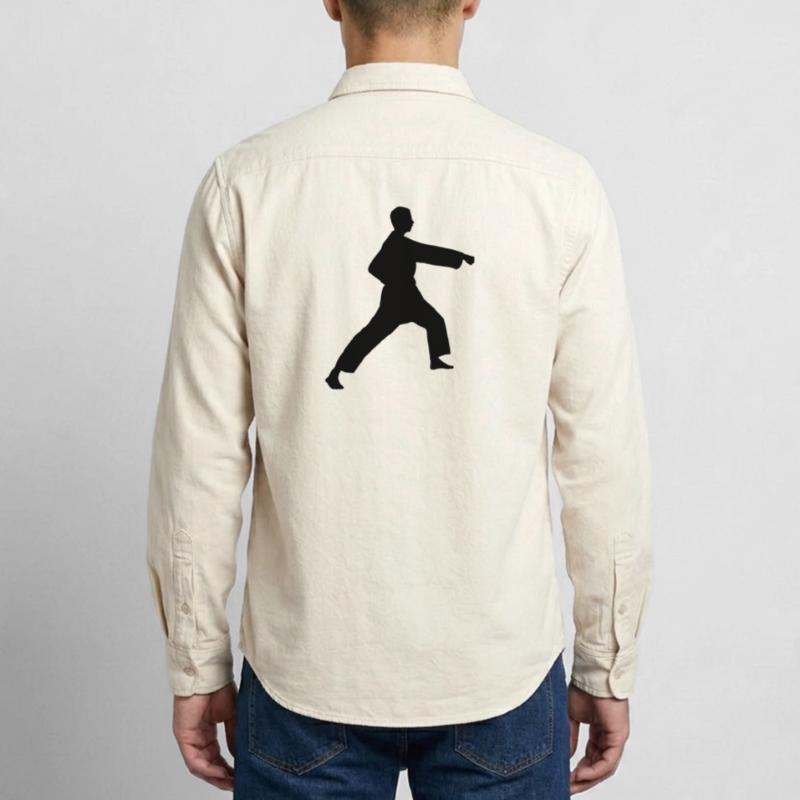 Punsch Karate oder Teakwondo Punsch Relaxed Fit Unisex Organic Hemd von Stanley/Stella