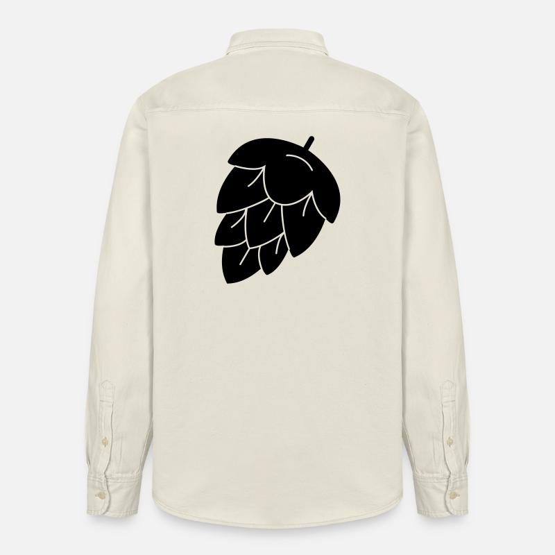 houblon pour la bière - Chemise unisexe coupe décontractée bio Stanley/Stella - écru doux