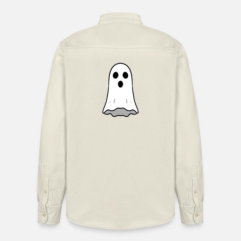 Geist - Relaxed Fit Unisex Organic Hemd von Stanley/Stella - Natur