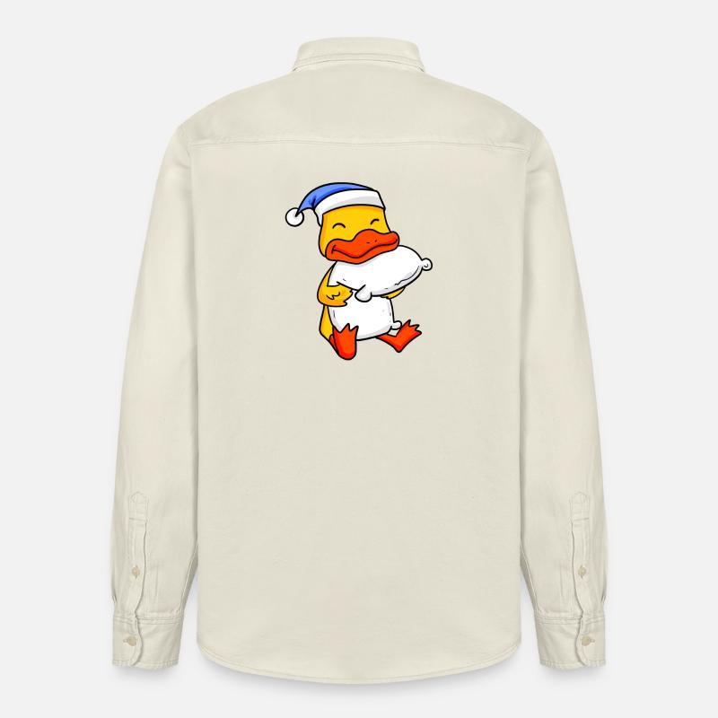 Canard Bébé - Chemise unisexe coupe décontractée bio Stanley/Stella - écru doux