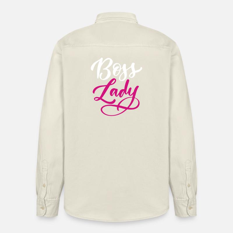 Lady  - Relaxed Fit Unisex Organic Shirt by Stanley/Stella - soft Ecru