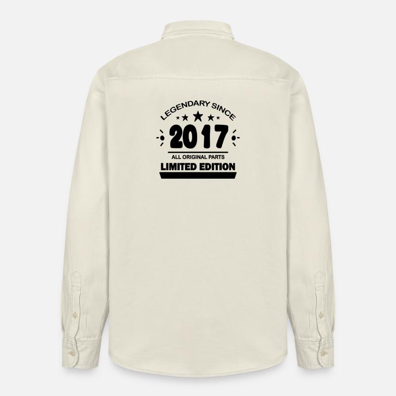 2017 - Promotion 2017 - Chemise unisexe coupe décontractée bio Stanley/Stella - écru doux