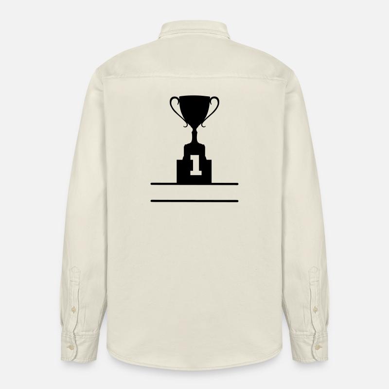 Coupe numéro 1 - Chemise unisexe coupe décontractée bio Stanley/Stella - écru doux