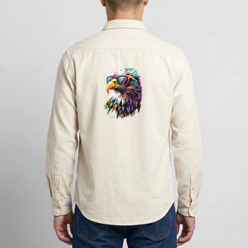 Eagle Bald Eagle Golden Eagle White-tailed Eagle Relaxed Fit Unisex Organic Shirt by Stanley/Stella