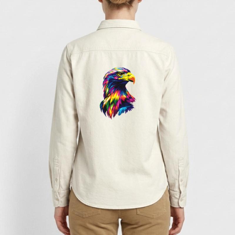 Eagle Bald Eagle Golden Eagle White-tailed Eagle Relaxed Fit Unisex Organic Shirt by Stanley/Stella