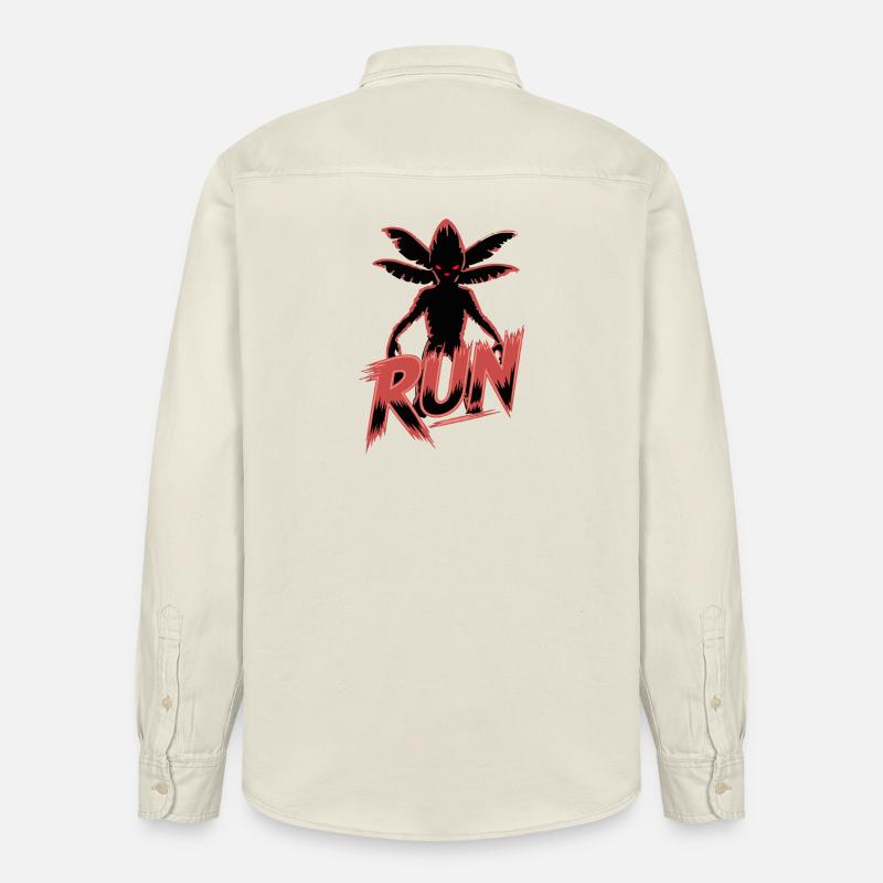 Conception de graffiti d’araignée en fuite - Chemise unisexe coupe décontractée bio Stanley/Stella - écru doux