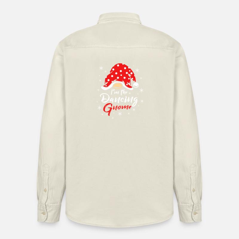 Danse des gnomes - Chemise unisexe coupe décontractée bio Stanley/Stella - écru doux