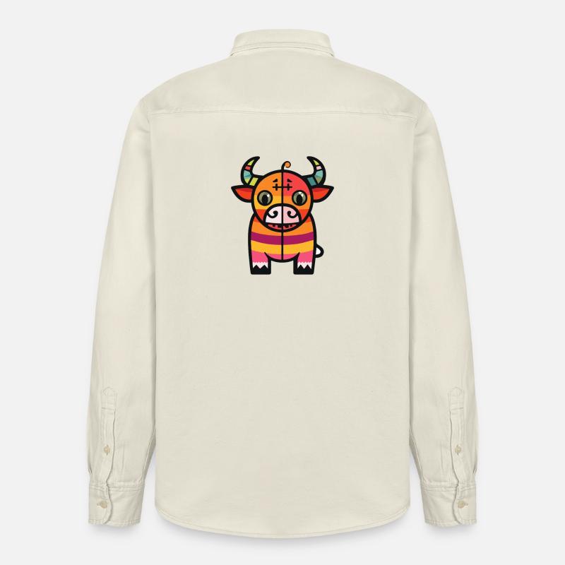 SZombie Halloween Zombie - Relaxed Fit Unisex Organic Hemd von Stanley/Stella - Natur