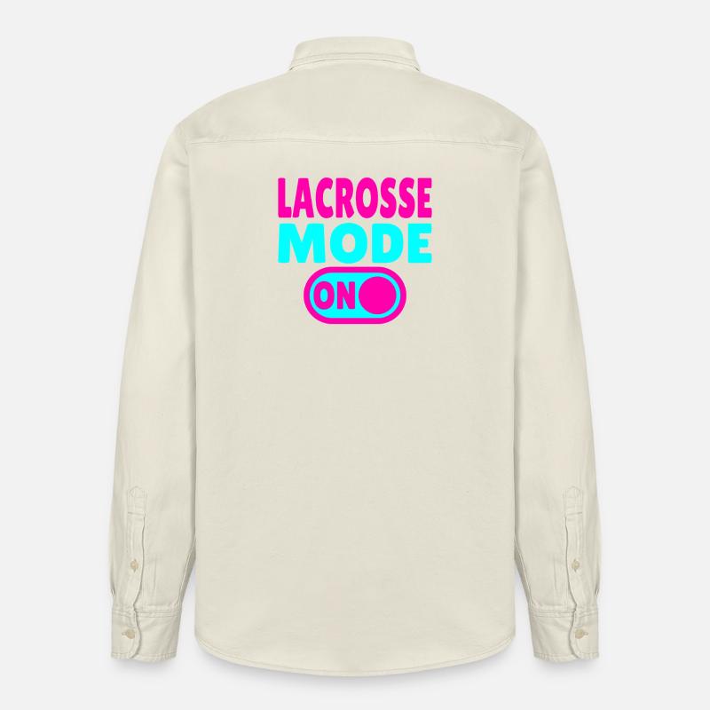 Mode crosse activé - Chemise unisexe coupe décontractée bio Stanley/Stella - écru doux