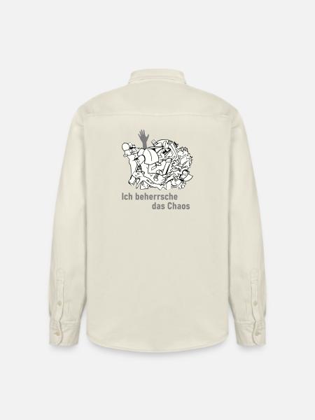 I master the chaos - Relaxed Fit Unisex Organic Shirt by Stanley/Stella - soft Ecru