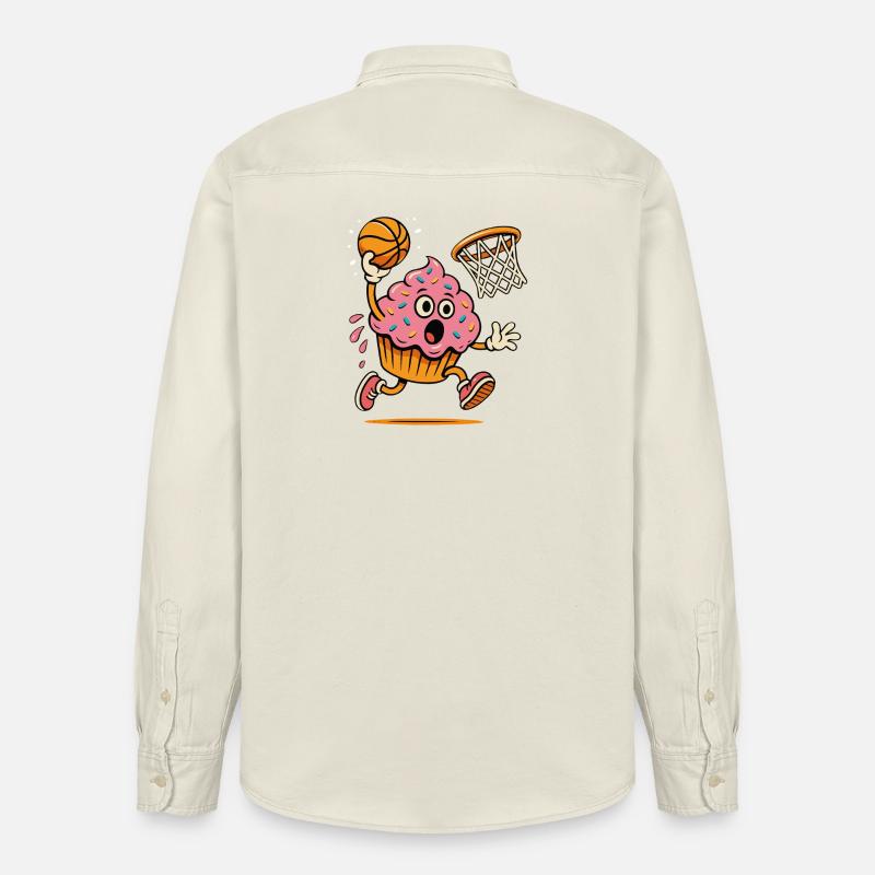 Cupcake Dunkheld - Chemise unisexe coupe décontractée bio Stanley/Stella - écru doux