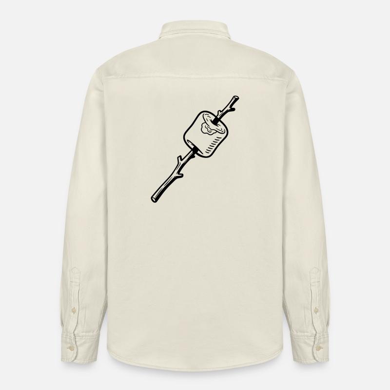Marshmellow - Relaxed Fit Unisex Organic Hemd von Stanley/Stella - Natur