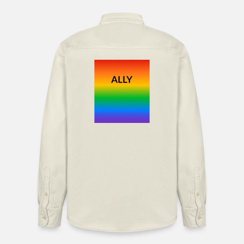 Stolzer Verbündeter - Relaxed Fit Unisex Organic Hemd von Stanley/Stella - Natur