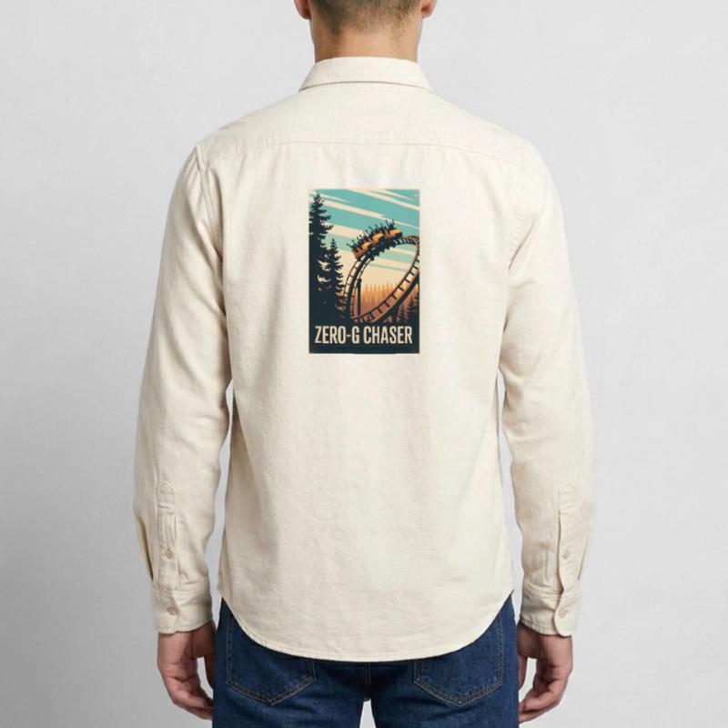 Zero-G Hunter | Roller Coaster Thrill Relaxed Fit Unisex Organic Shirt by Stanley/Stella