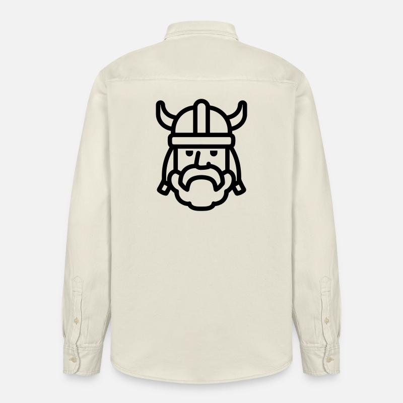 viking - Chemise unisexe coupe décontractée bio Stanley/Stella - écru doux