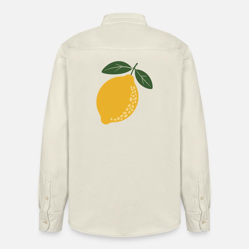 Botanique de Lemon Grove - Chemise unisexe coupe décontractée bio Stanley/Stella - écru doux