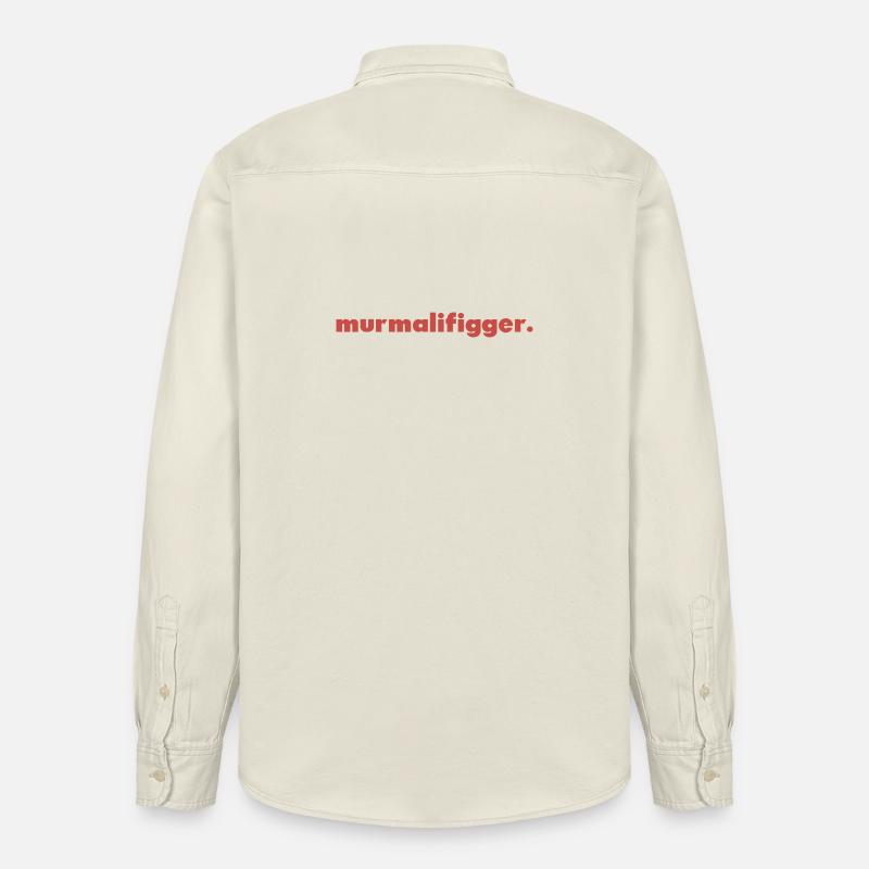 murmalifigger. - Relaxed Fit Unisex Organic Hemd von Stanley/Stella - Natur