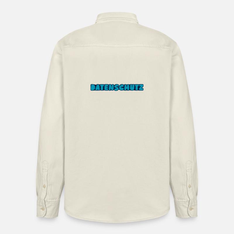 Datenschutz - Relaxed Fit Unisex Organic Hemd von Stanley/Stella - Natur