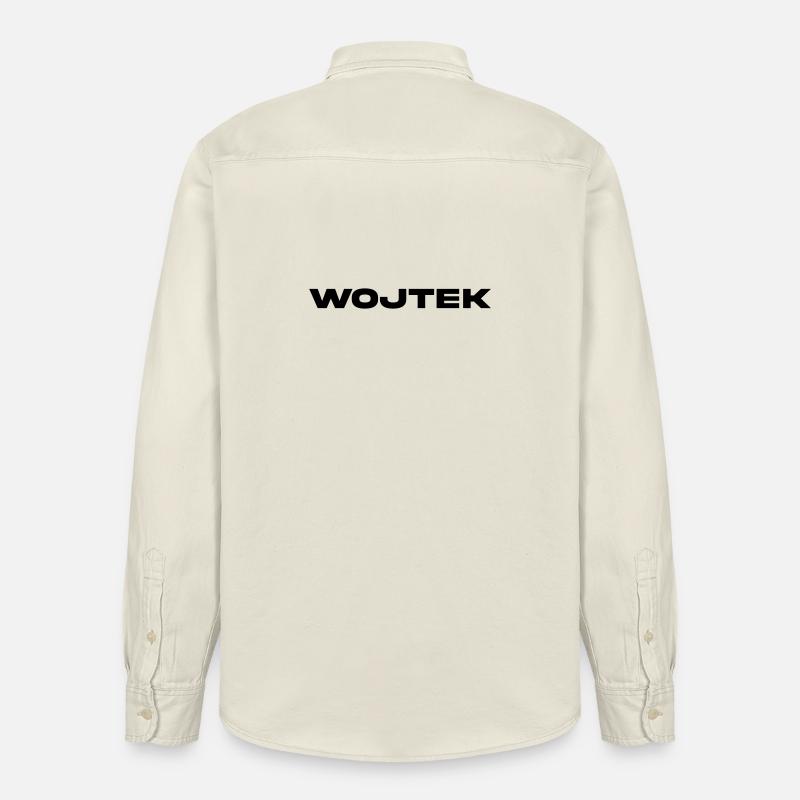 WOJTEK - Chemise unisexe coupe décontractée bio Stanley/Stella - écru doux