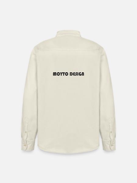 MOYTO DESIGN STYLE 3 - Relaxed Fit Unisex Organic Shirt by Stanley/Stella - soft Ecru
