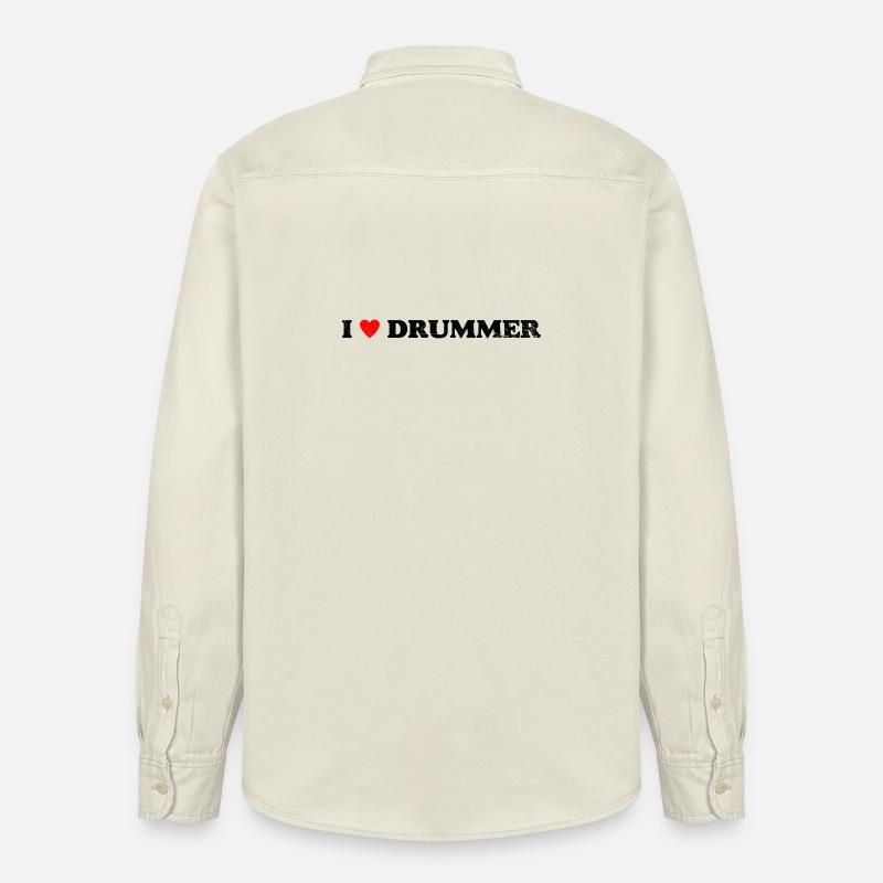 Entrée de conception requise - Chemise unisexe coupe décontractée bio Stanley/Stella - écru doux