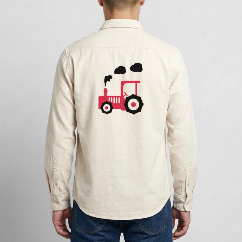 tractor Relaxed Fit Unisex Organic Shirt by Stanley/Stella