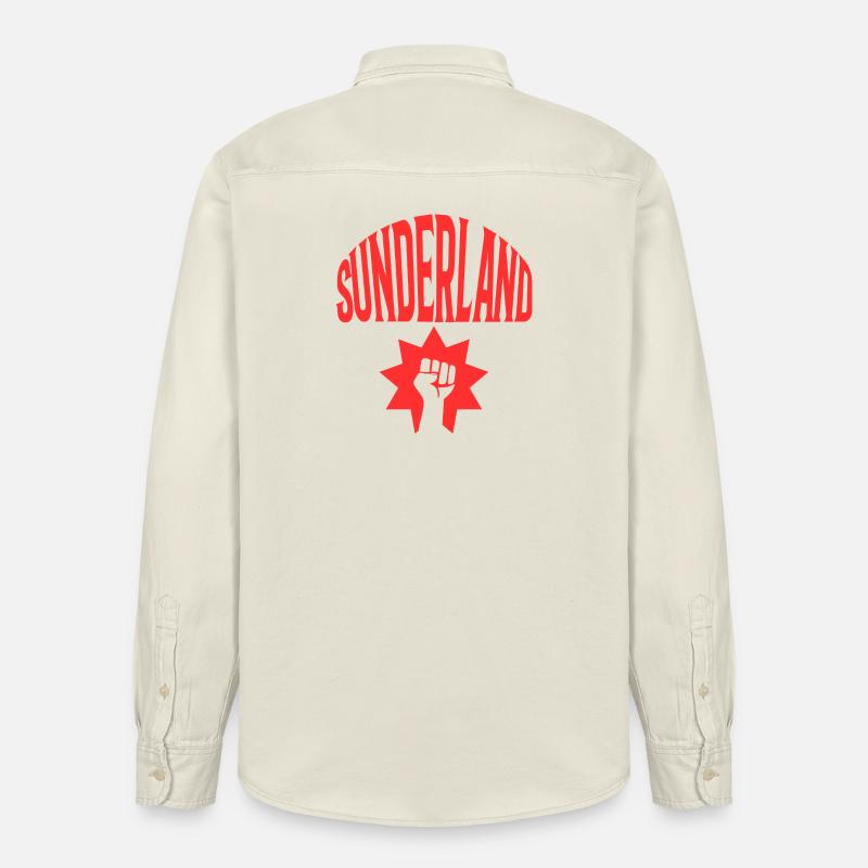 Sunderland - Chemise unisexe coupe décontractée bio Stanley/Stella - écru doux