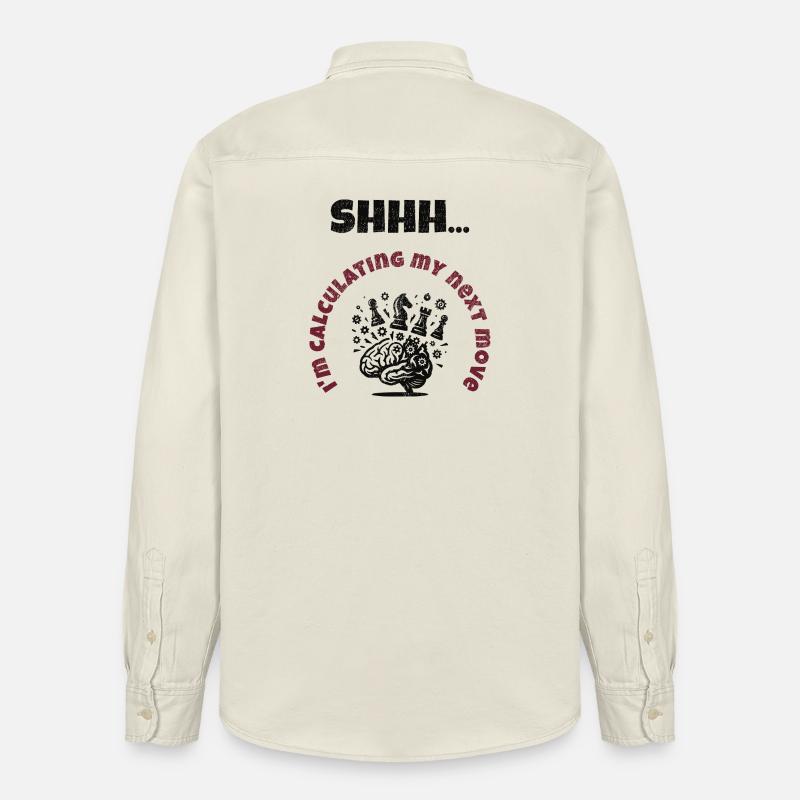Berechnungsmodus Ein - Relaxed Fit Unisex Organic Hemd von Stanley/Stella - Natur