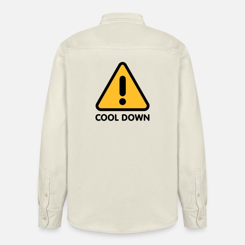 Cool down | Runter kommen - Chemise unisexe coupe décontractée bio Stanley/Stella - écru doux