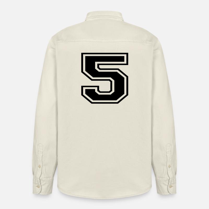 5 - Relaxed Fit Unisex Organic Hemd von Stanley/Stella - Natur