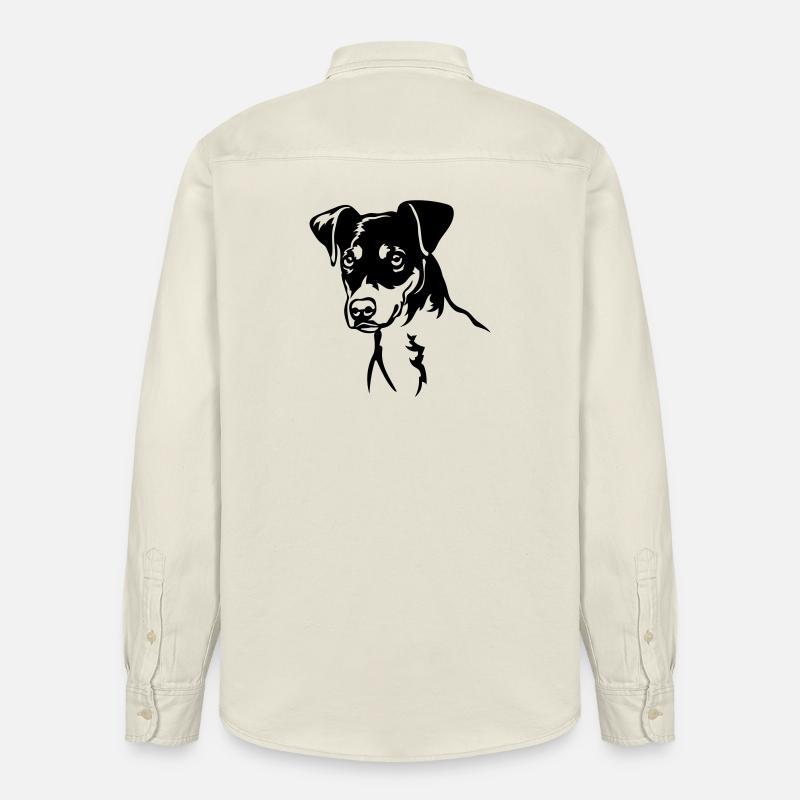 Bodeguero Andaluz Kopf - Relaxed Fit Unisex Organic Hemd von Stanley/Stella - Natur