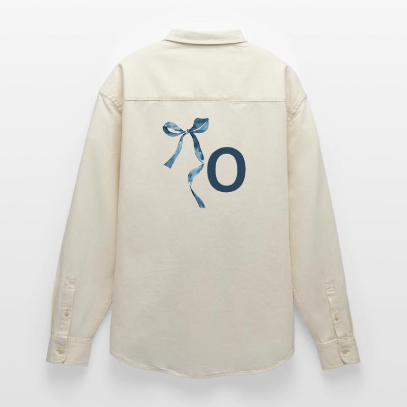 Monogramm oder Geschenkidee Relaxed Fit Unisex Organic Hemd von Stanley/Stella