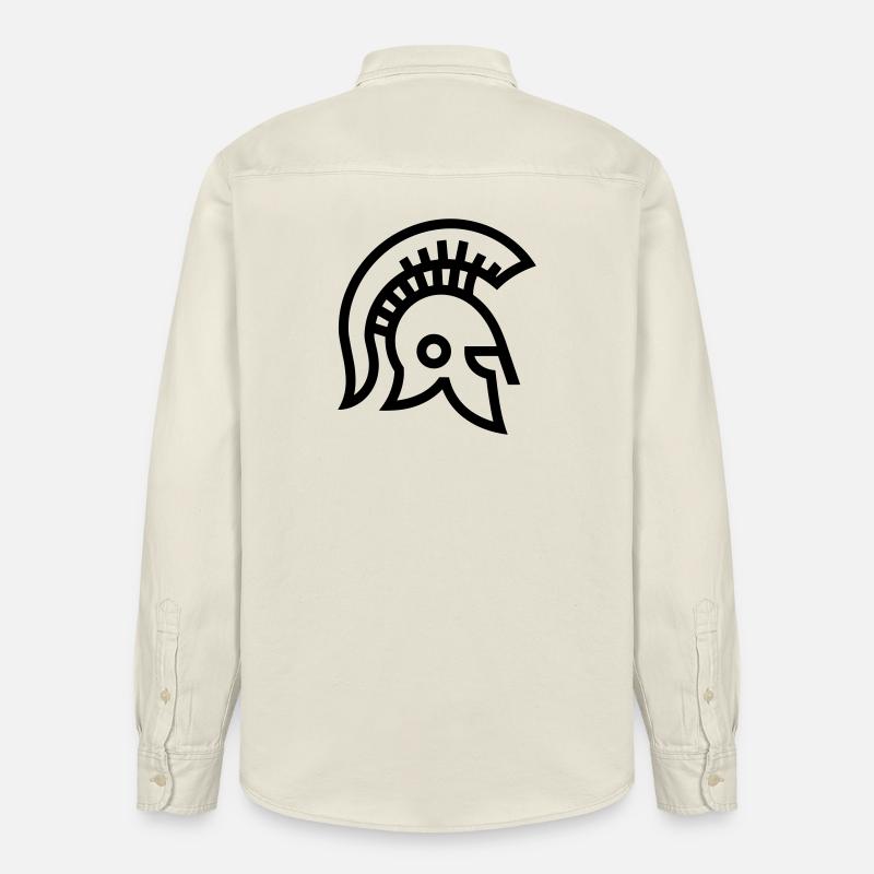 Spartanisch - Relaxed Fit Unisex Organic Hemd von Stanley/Stella - Natur