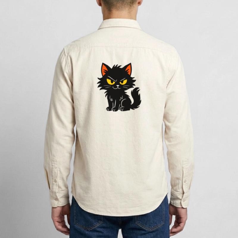 Süßes Kätzchen Relaxed Fit Unisex Organic Hemd von Stanley/Stella