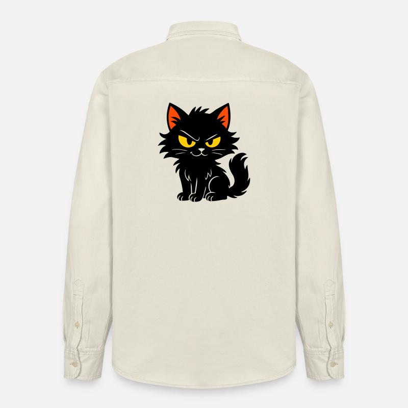 Sweet kitten - Relaxed Fit Unisex Organic Shirt by Stanley/Stella - soft Ecru