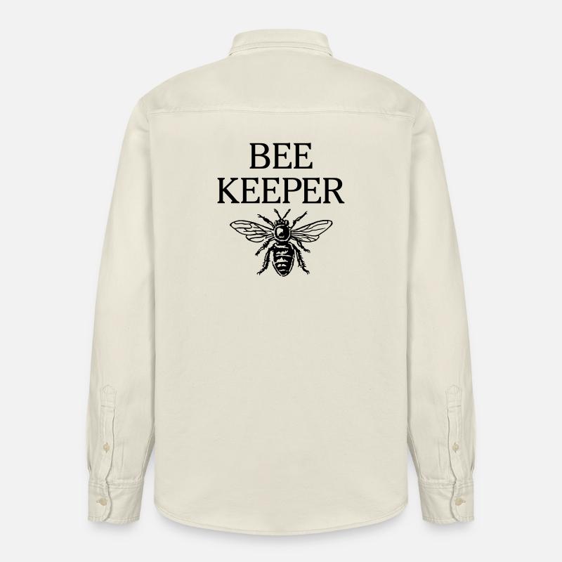 Beekeeper - Chemise unisexe coupe décontractée bio Stanley/Stella - écru doux