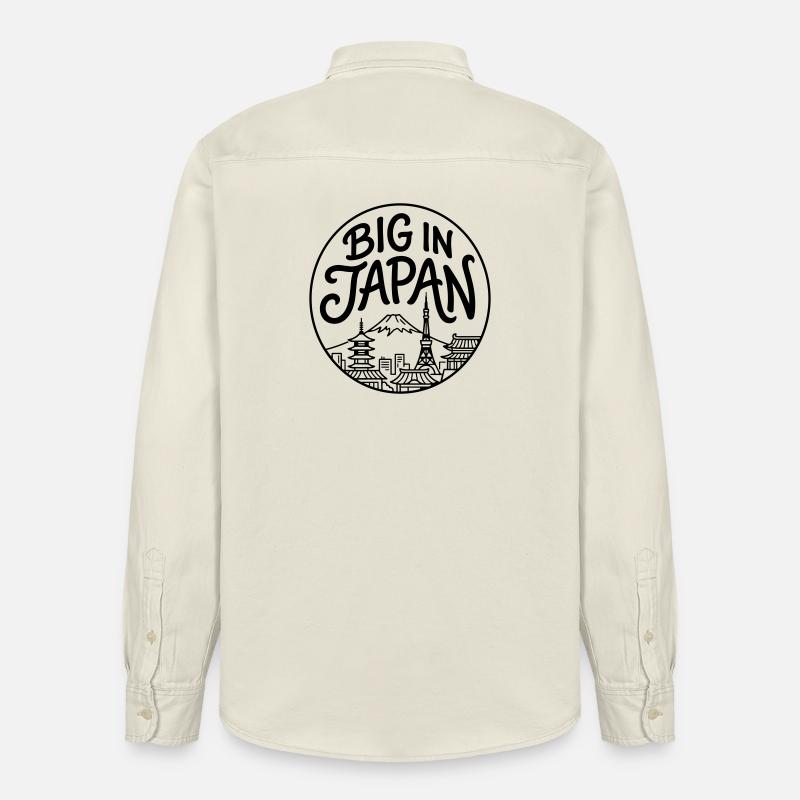 Japan - Relaxed Fit Unisex Organic Hemd von Stanley/Stella - Natur