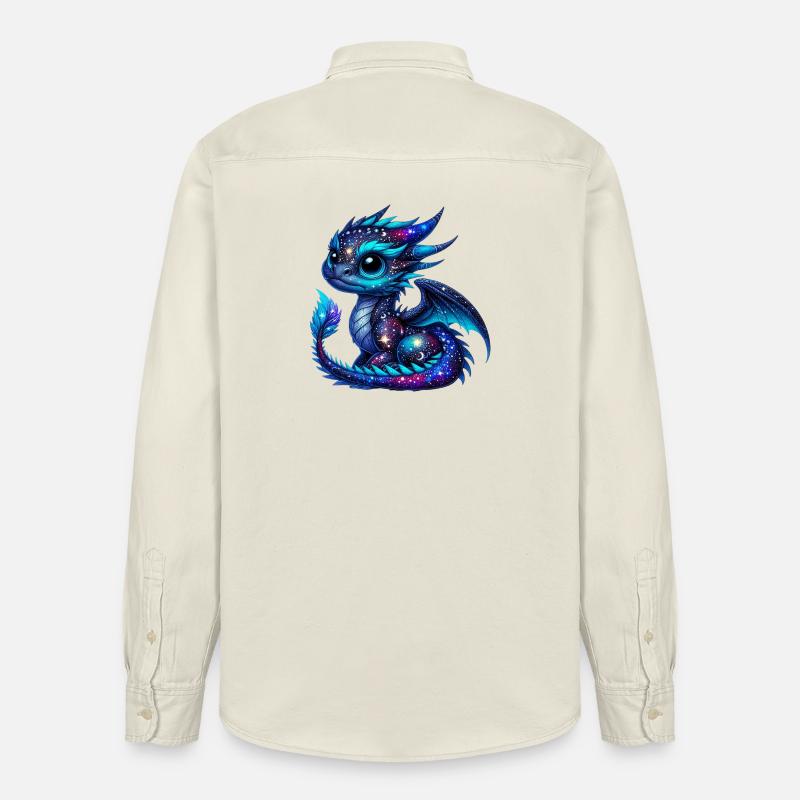 Dragon - Chemise unisexe coupe décontractée bio Stanley/Stella - écru doux