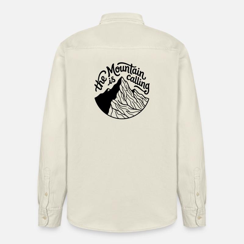 Alpinist - Relaxed Fit Unisex Organic Hemd von Stanley/Stella - Natur