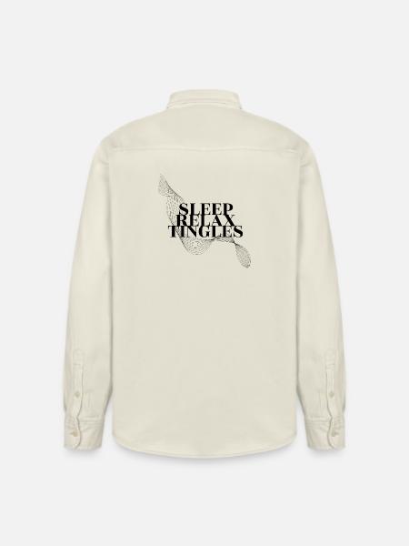 ASMR Flow: Sleep, Relax, Tingles - Relaxed Fit Unisex Organic Shirt by Stanley/Stella - soft Ecru