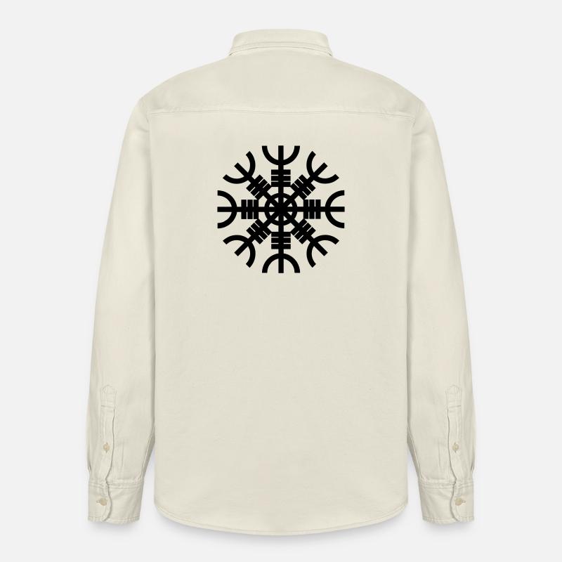 Helm der Ehrfurcht - Relaxed Fit Unisex Organic Hemd von Stanley/Stella - Natur