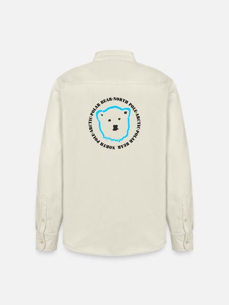 Eisbär 4 - Relaxed Fit Unisex Organic Hemd von Stanley/Stella - Natur