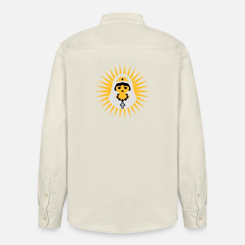Braut - Relaxed Fit Unisex Organic Hemd von Stanley/Stella - Natur
