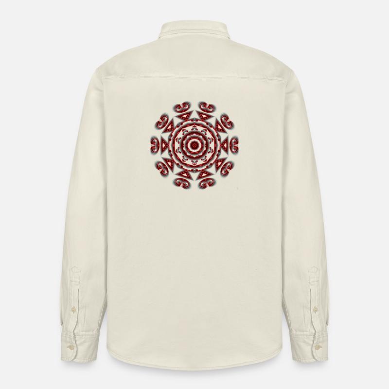 Abstract - Relaxed Fit Unisex Organic Hemd von Stanley/Stella - Natur