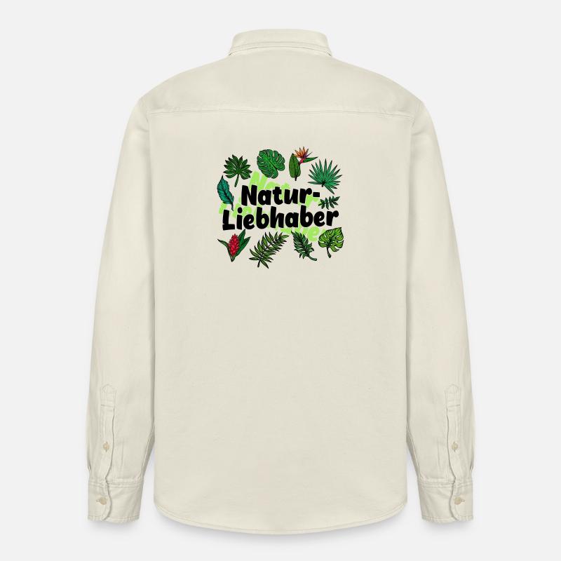 Statement Mutter Natur - Relaxed Fit Unisex Organic Hemd von Stanley/Stella - Natur