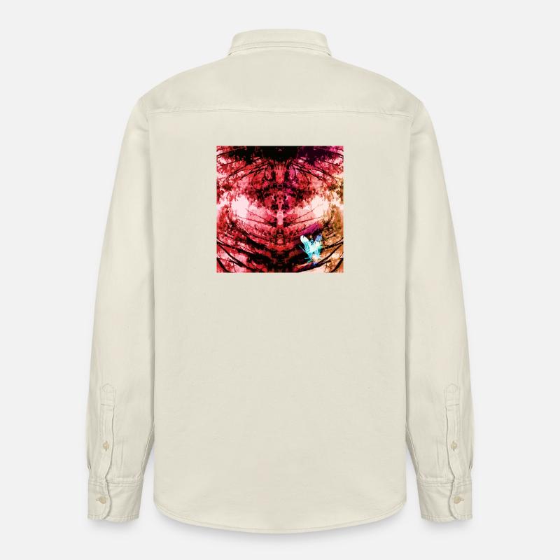 Red Forest Manala - Relaxed Fit Unisex Organic Hemd von Stanley/Stella - Natur