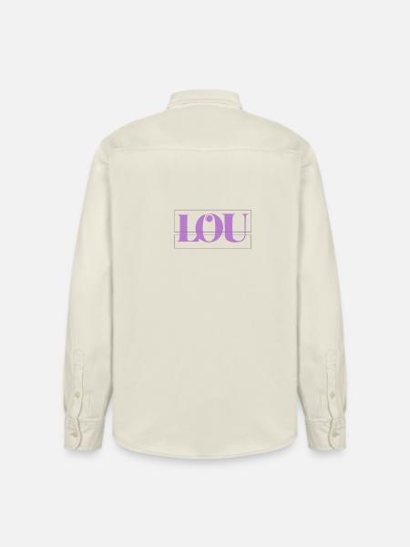 Lou - Chemise unisexe coupe décontractée bio Stanley/Stella - écru doux